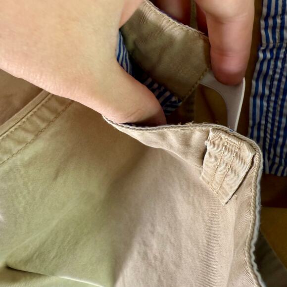 The Territory Ahead Men's 42 Mission Comfort Khaki Tan Flat Front Chino Pants - Picture 8 of 9